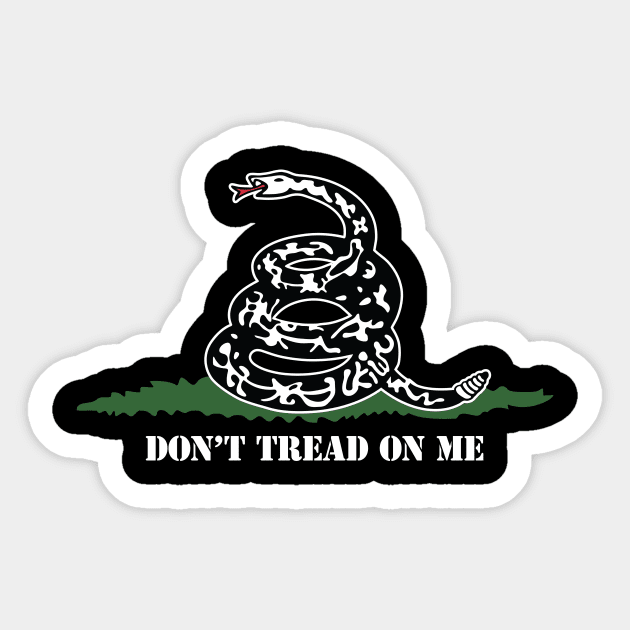 Don't Tread On Me Sticker by myoungncsu